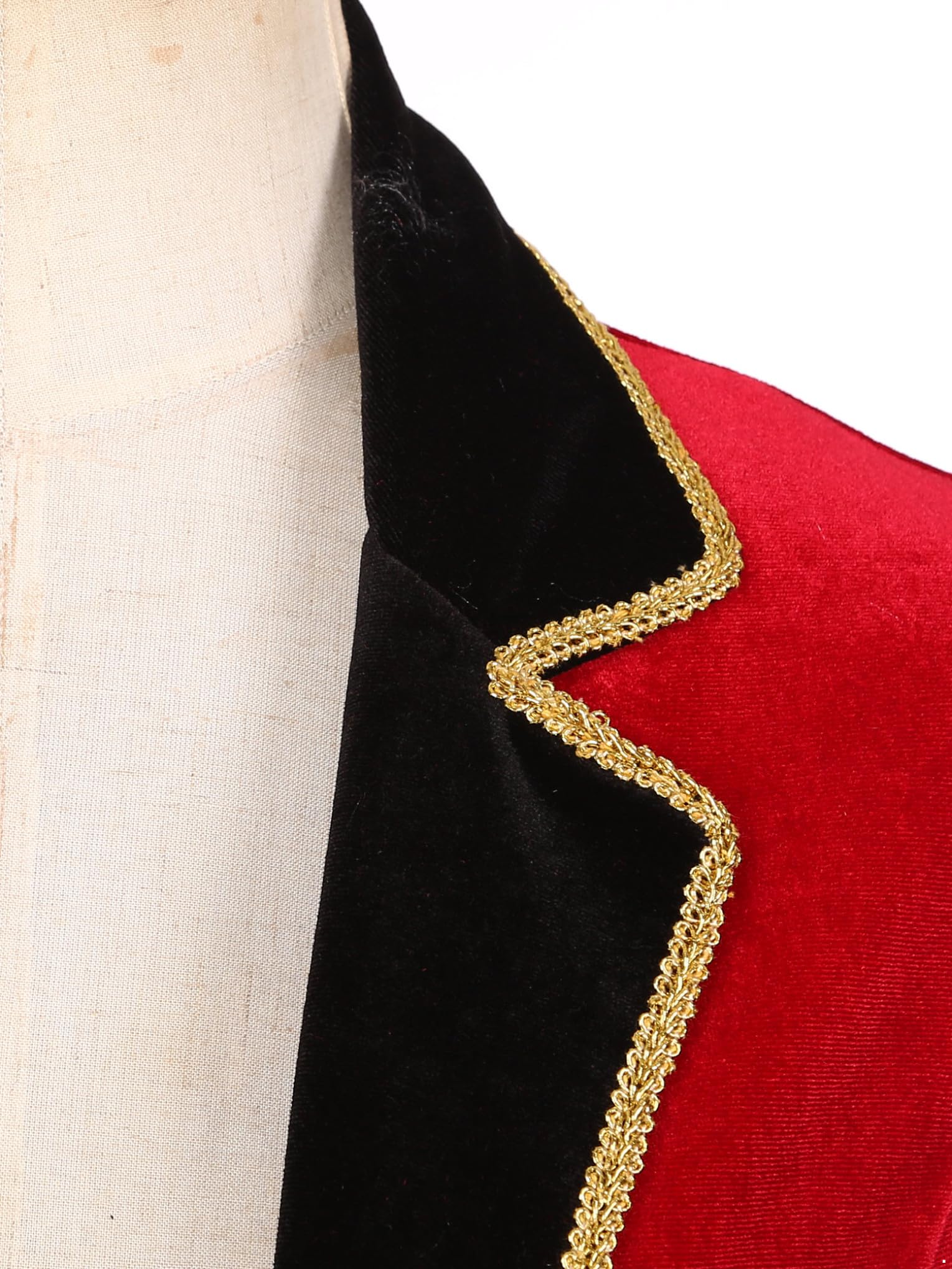 Costume Halloween Femme Gilet Déguisement Cirque Veste Sans Manche Gothique Manteau Monsieur Loyal Halloween Carnaval Fête Performance