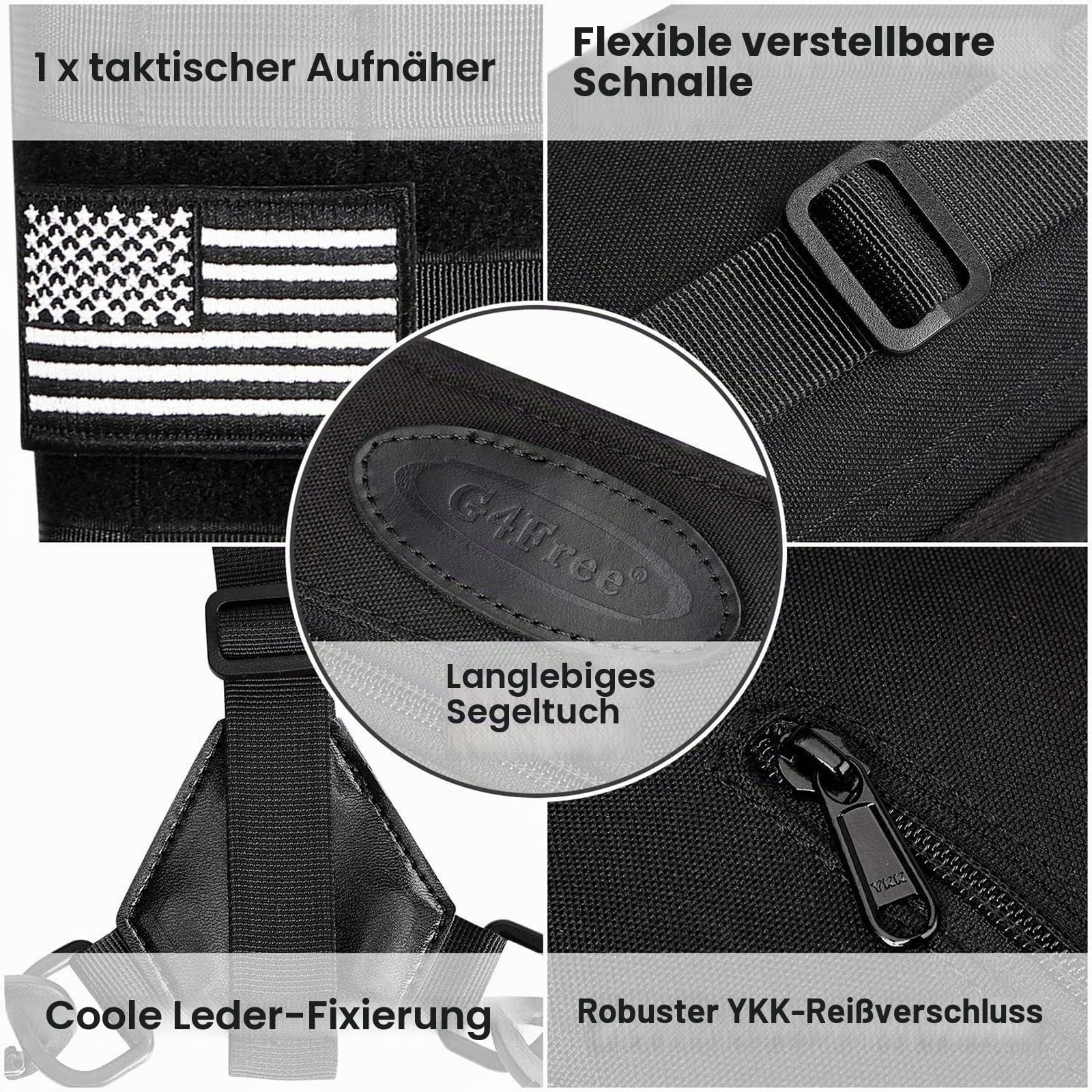G4Free Bogenschießen Köcher Pfeilköcher Pfeilhalter mit großer Aufbewahrungstasche für Jagdziele Praxis Schießen