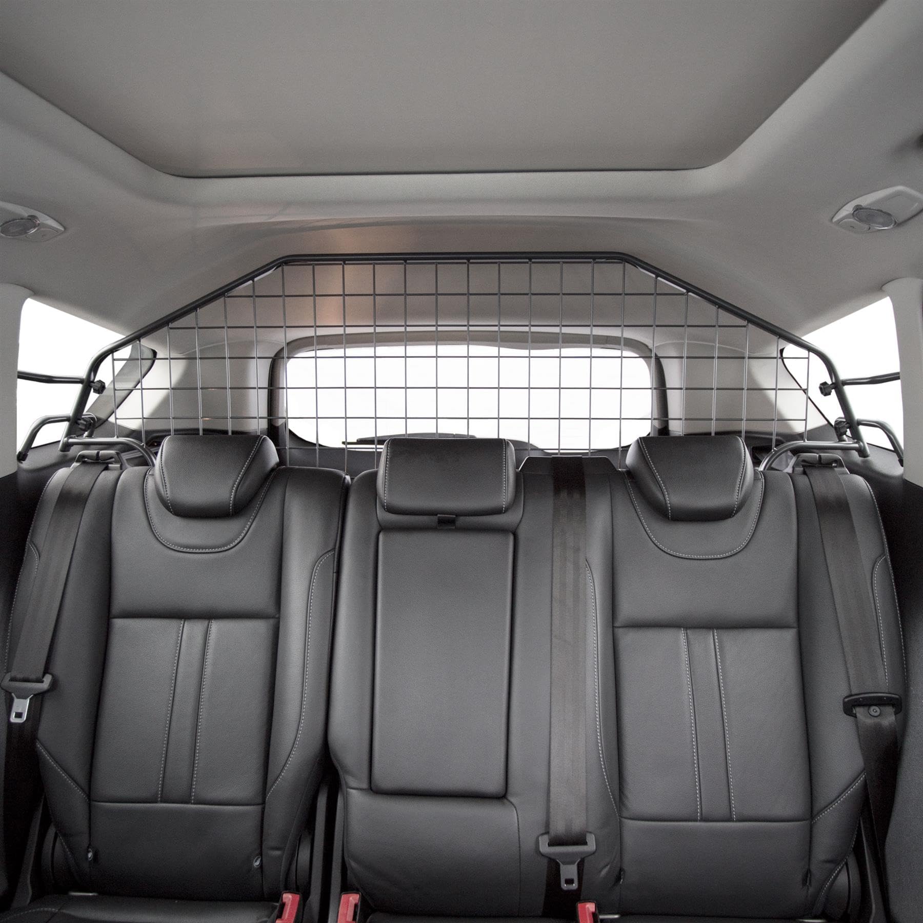 Travall Hundegitter für Ford Kuga (2013-2019) fahrzeugspezifisches Trenngitter Auto Kofferraum Auto Hundegitter aus Stahl für sicheren Transport TDG1411