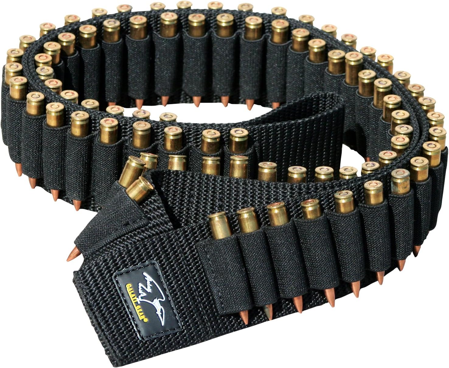 100 Round Bullet Cartridge Rifle Bandolier Belt For Ammo .308 38 9mm 30