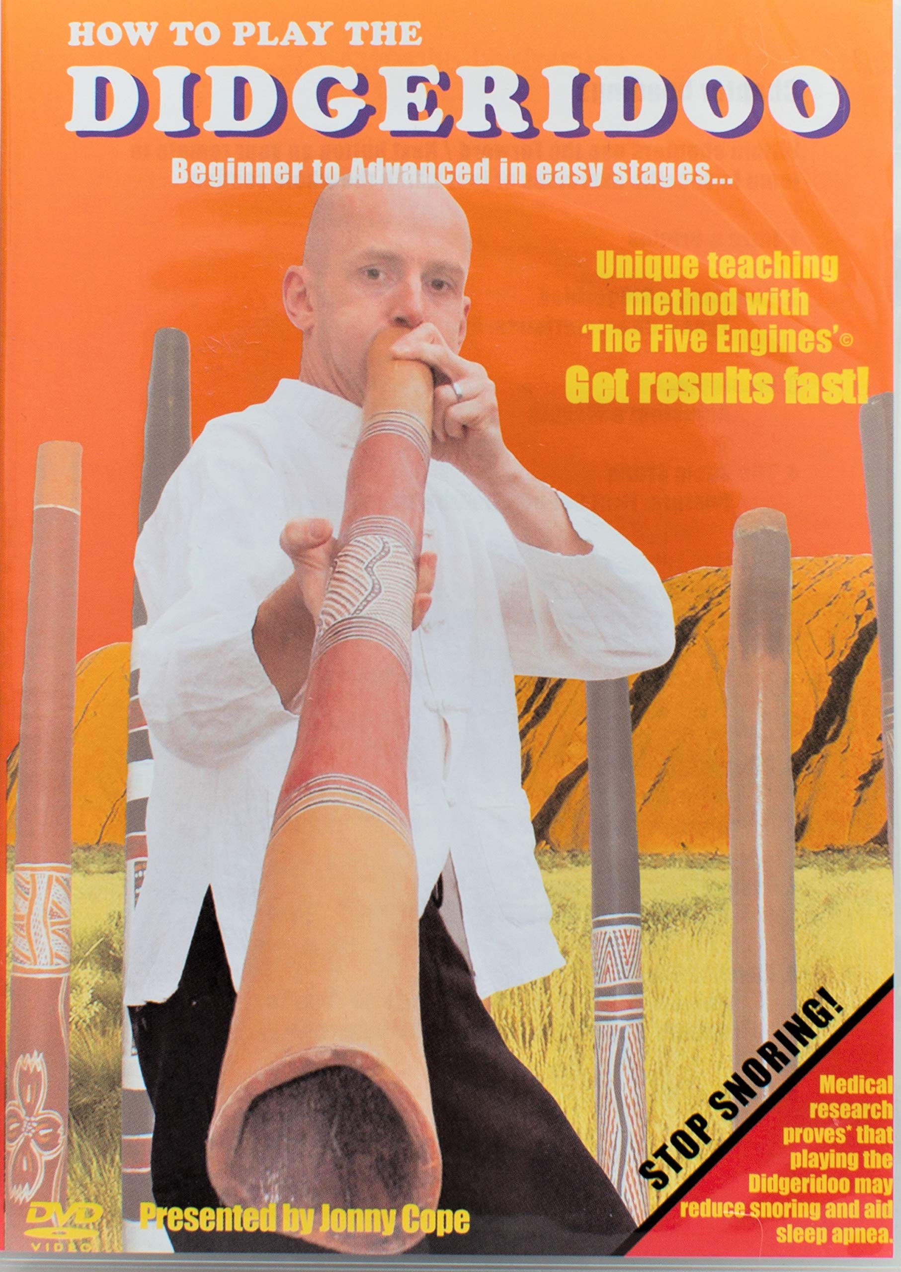 Holz Didgeridoo DVD Bienenwachs Tasche Stative
