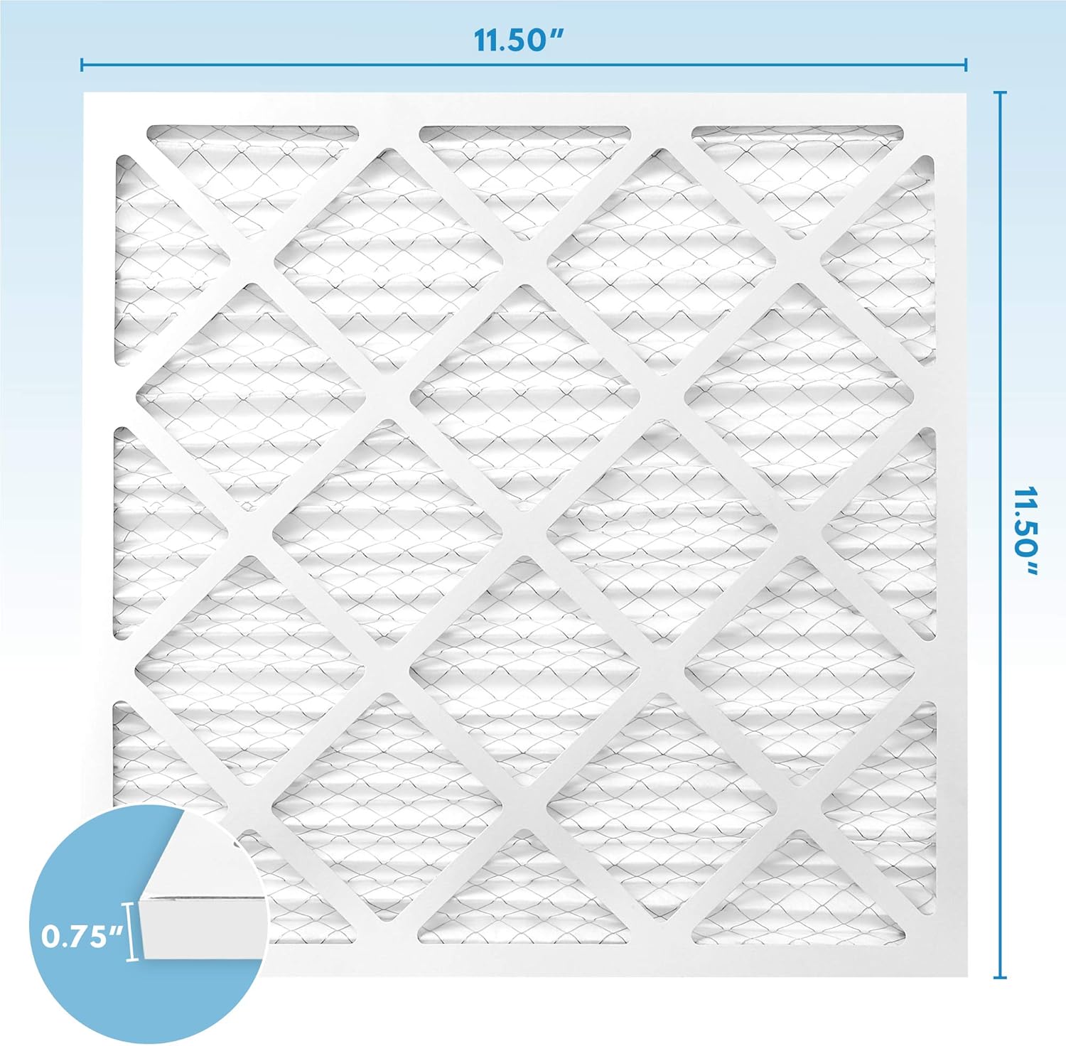 MervFilters 10x10x1 Air Filter, MERV 13, MPR 1500, AC Furnace Air Filter, 4 Pack: Home Improvement
