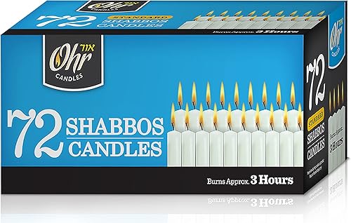 Shabbos - Velas., Blanco