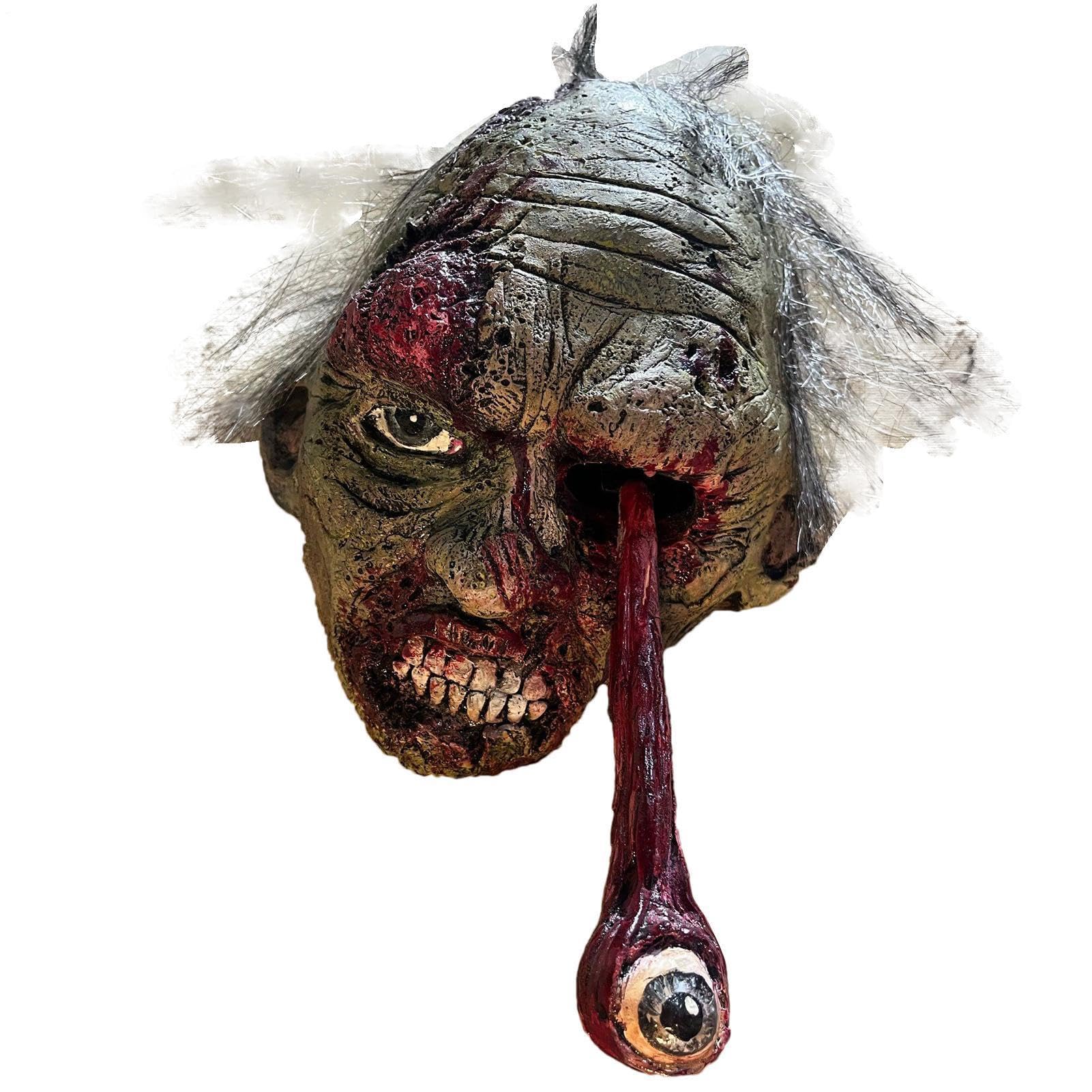 Cabeza cortada de Halloween réplica terrorífica de látex para decorar casas encantadas y patios