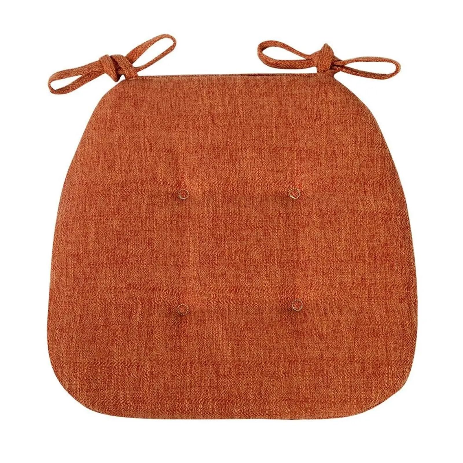 MTKSFDC Garden Seat Cushions Fashion Anti-slip Linen Chair Cushion Household Sponge MultiColor Dining Room Cushions For Pallets Outdoor Garden(Orange)