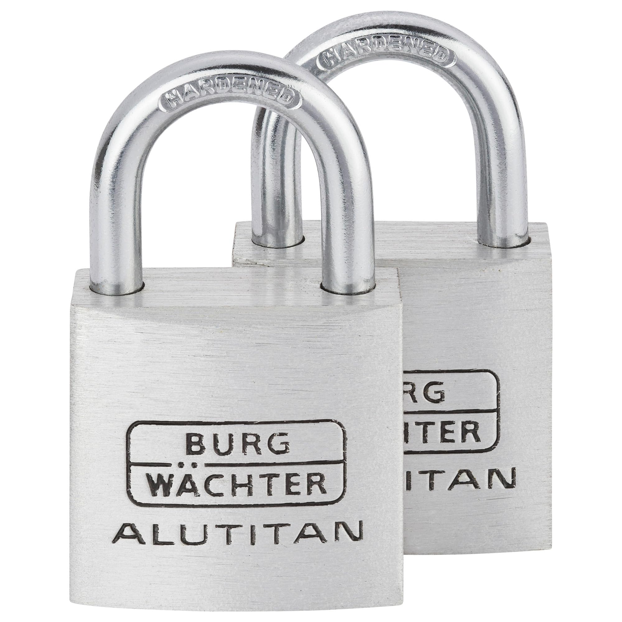 Burg-Wachter Alutitan 30Mm Aluminium Padlock 2 Pack