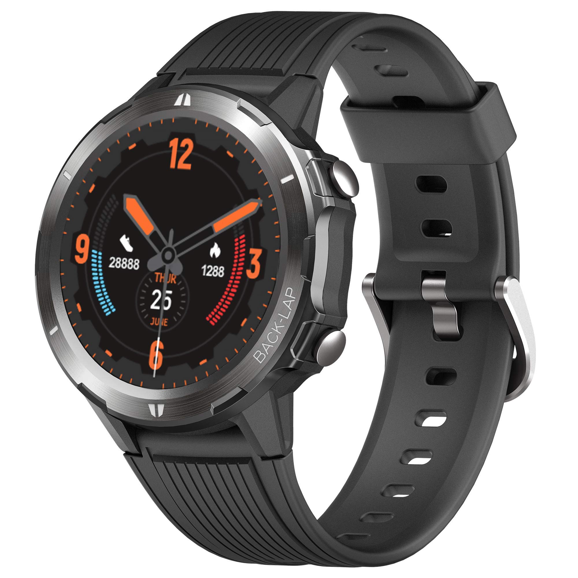 Smart Watch,Fitness Tracker,Smart Watch for Android iOS Phones, Exercise Data Activity Tracker with Heart Rate Sleep Monitor Waterproof 1.3" Touch Screen Step Counter for Men Home Fitness Sport