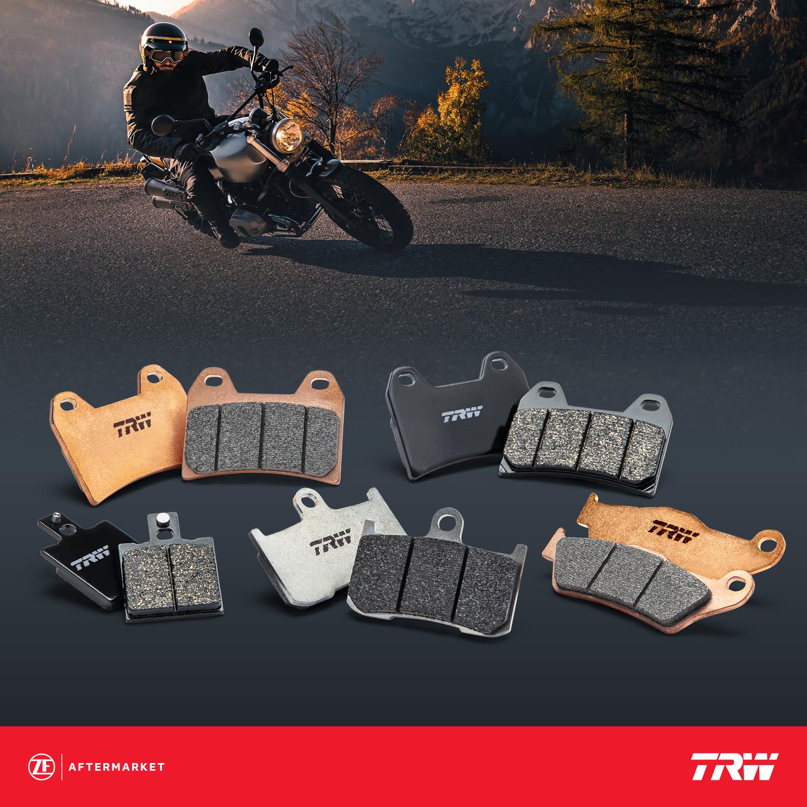 TRW Organic Allround MCB634 Brake Pad Set