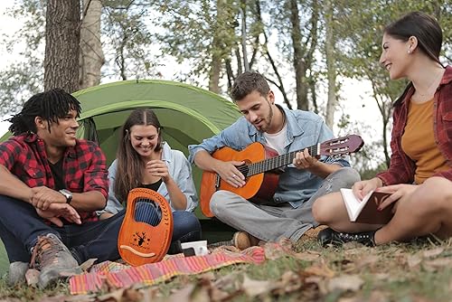 Miniatura 6 de Arpa de lira, 19 cuerdas de metal