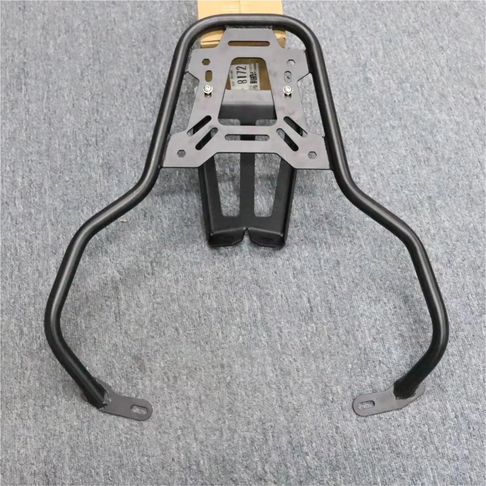 Baúl Soporte Estante Portaequipajes Para Para Vespa Para GTS 300 250 125 Para GTV 300 Portaequipajes Fijador Soporte Trasero(Silver)