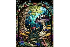 xackcme Mushroom Paint by Numbers for Adults