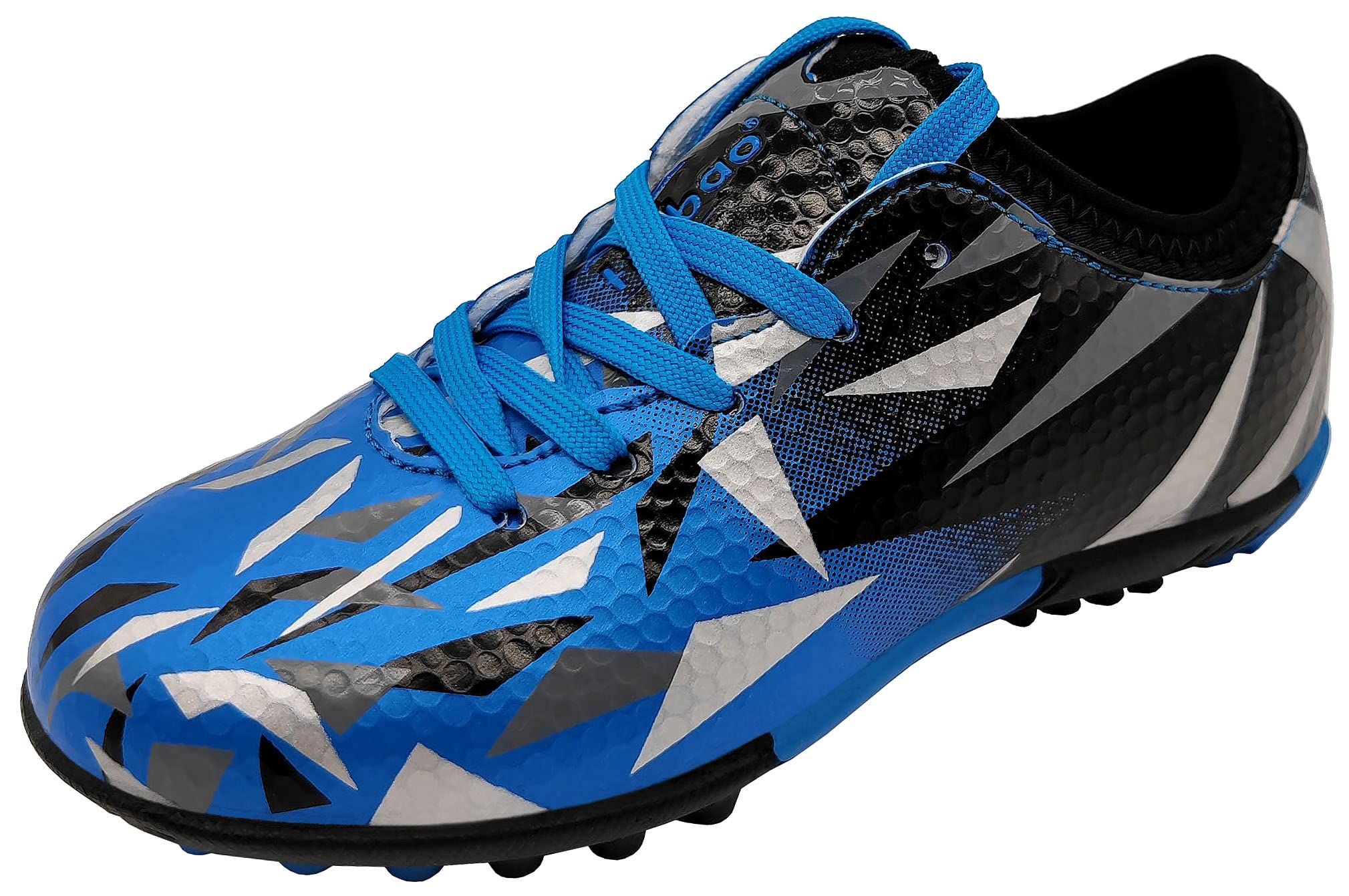 Dziecięce buty piłkarskie Turf Cleat Firm Ground Outdoor rozm. 30-40, niebieski, 37 EU