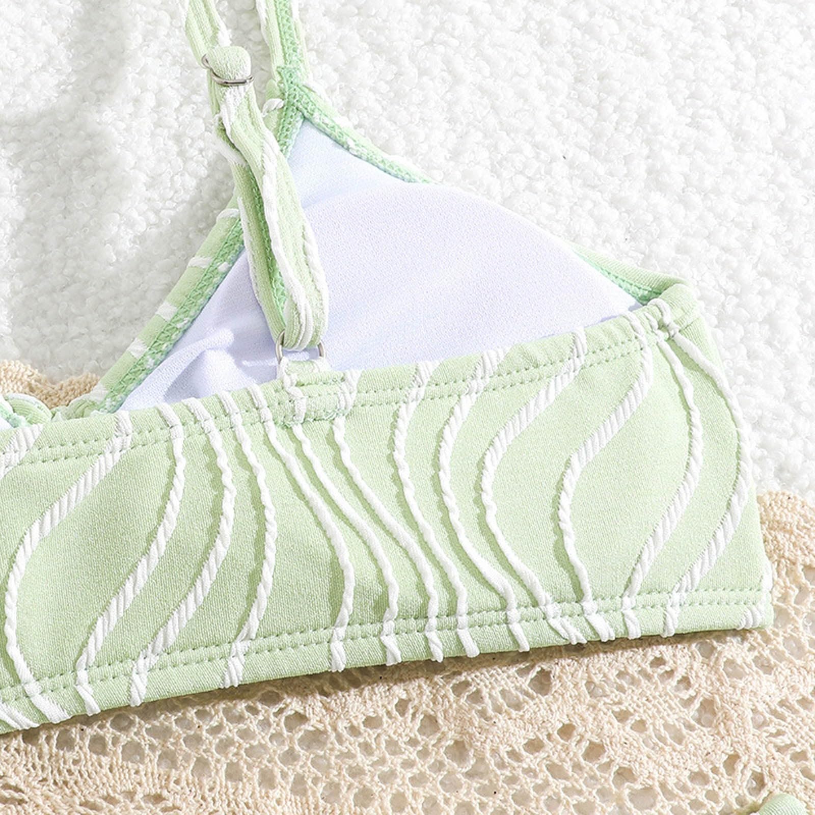 Traje de baño infantil bonito traje de baño para niñas en verano con estampado cruzado y estampado floral