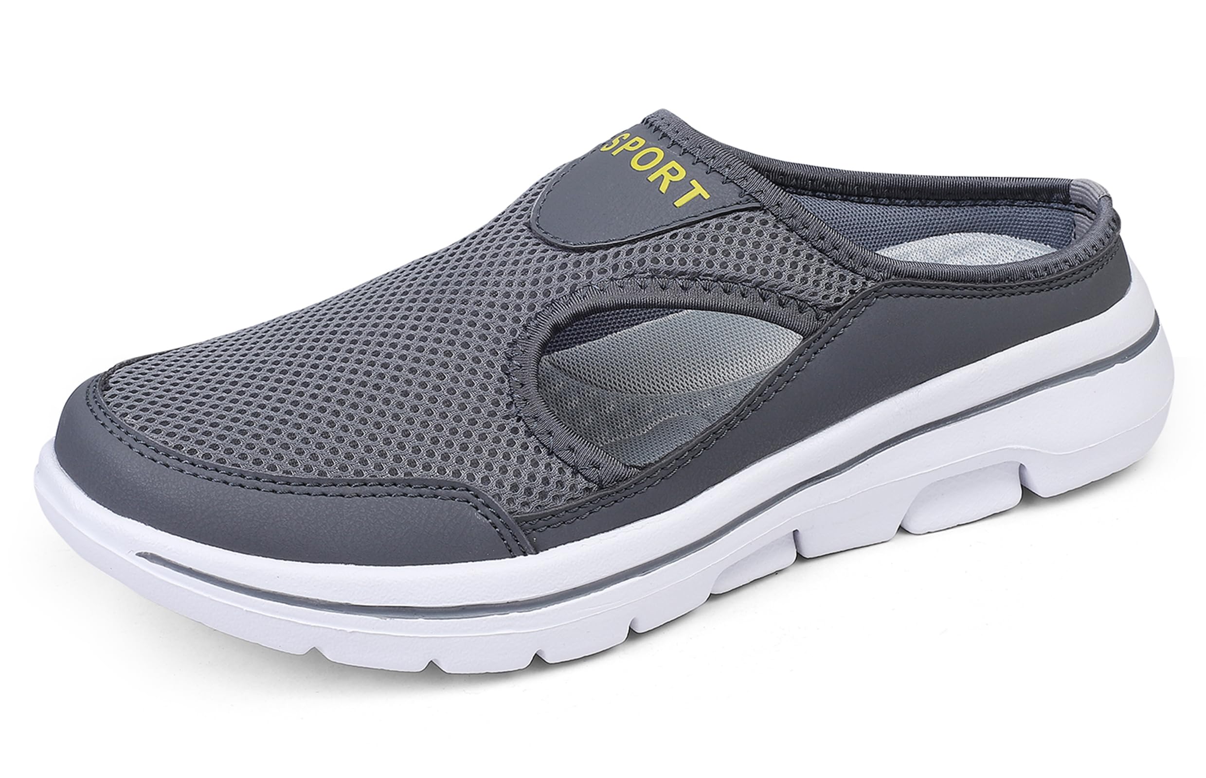 Meik Mangni Zuecos Hombre Mujer Transpirable Zapatillas de Playa Ligero Zapatillas de Estar por Casa Mules Antideslizante Pantuflas Casual 36-48 EU