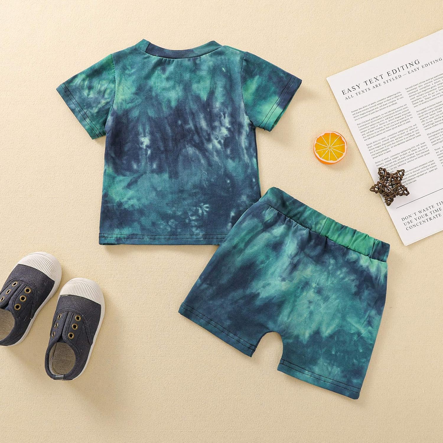 Toddler Baby Boy Summer Outfits Short Sleeve T-Shirt and Shorts 2Pcs Clothes Set for Boys - Image 3