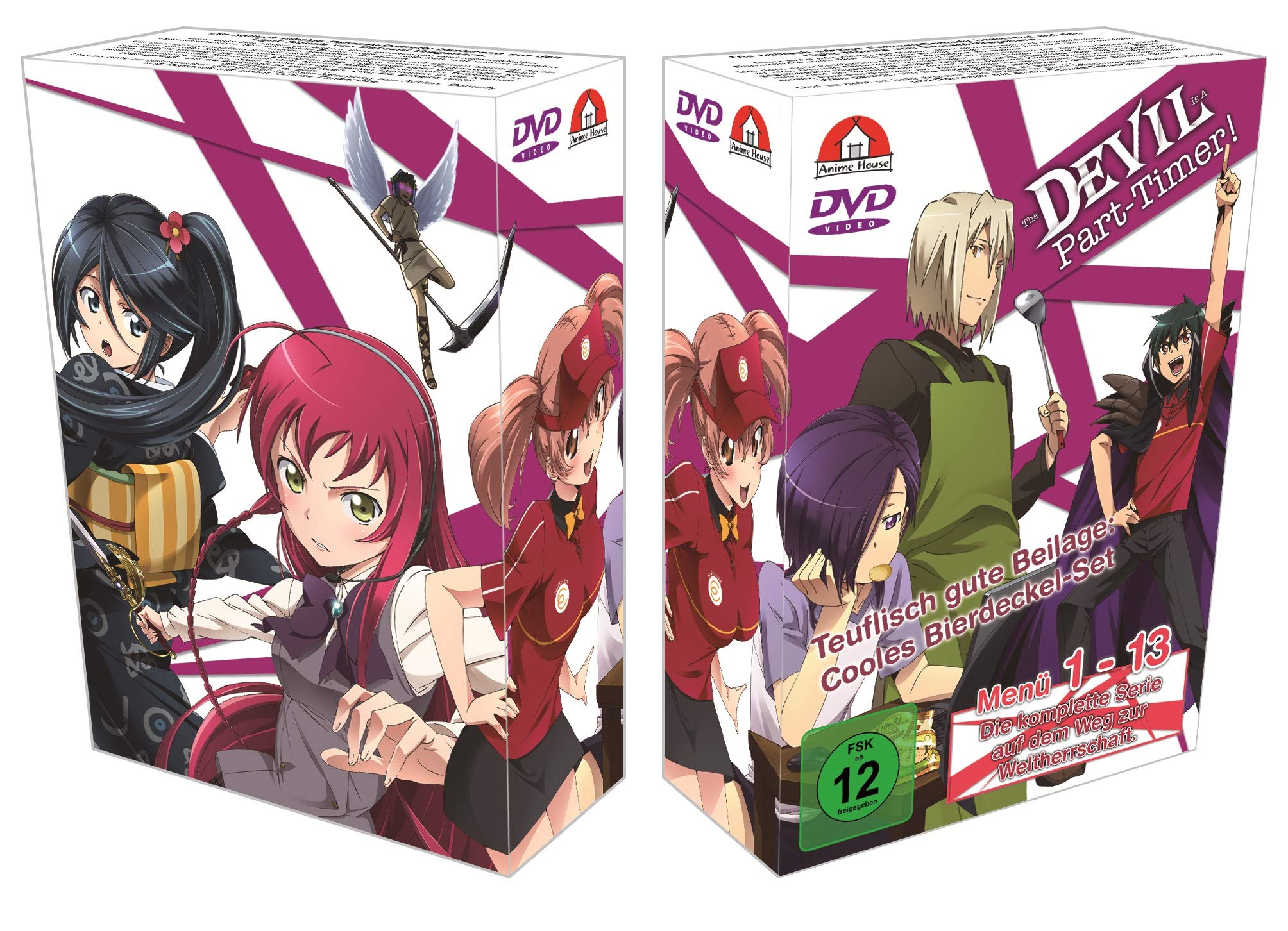 The Devil is a Part-Timer - Gesamtausgabe - DVD Box (4 DVDs)