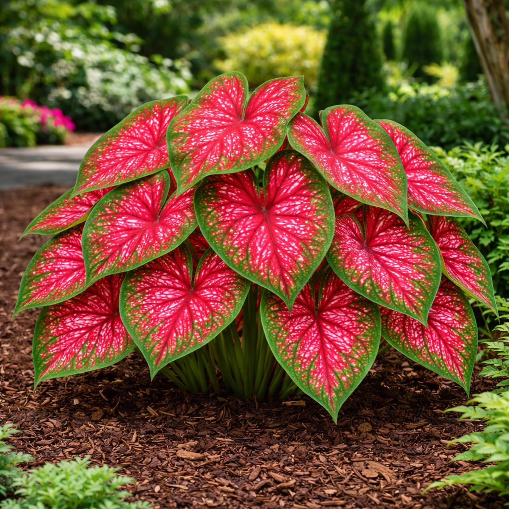 CZ Grain Red Alert Caladium Bulbs