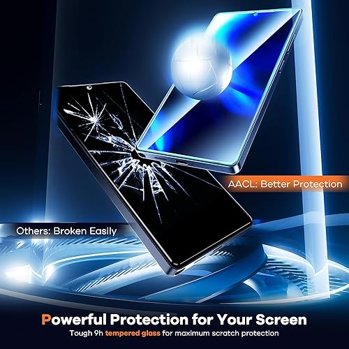 AACL 3-Pack for Samsung Galaxy S25 Ultra Screen Protector Tempered Glass, 9H Glass for S25 Ultra Screen Protector 5G, [Fast Alignment Tool] [Bubble Free] [6.9 Inch](S25 Ultra-6.9Inch)