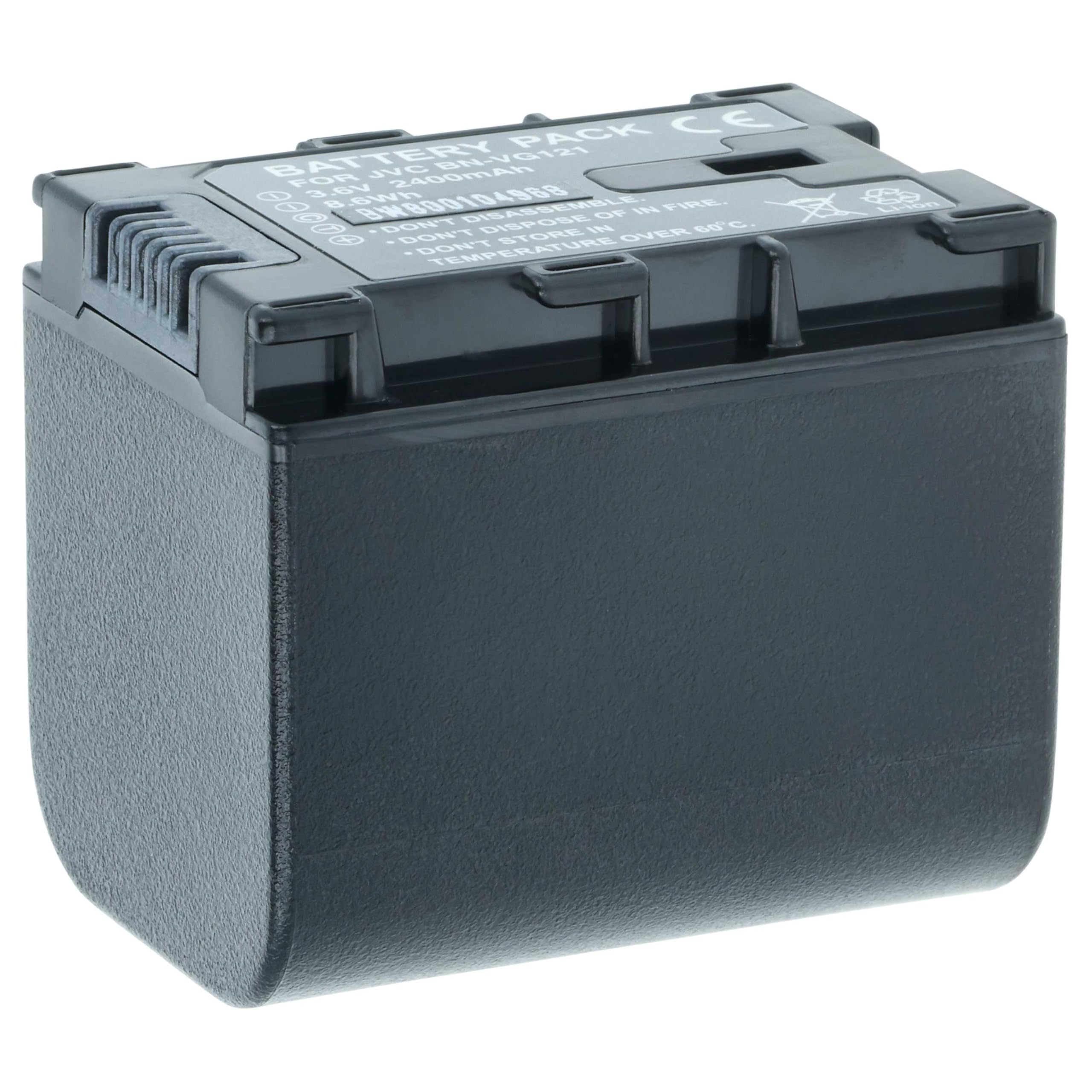 vhbw 2X Akku kompatibel mit JVC GZ-MS215SEU