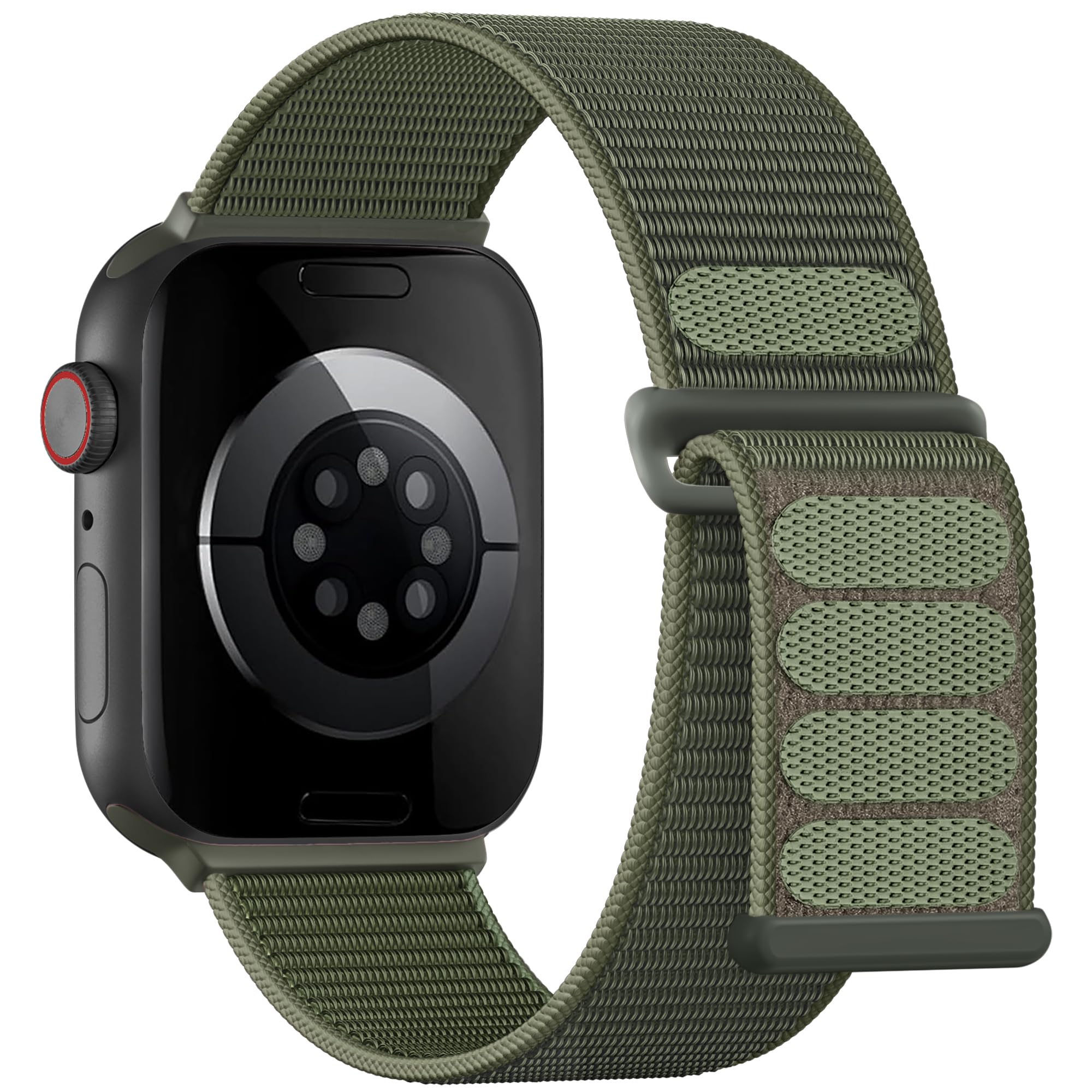 Lenrao Soft Nylon Sport Loop Compatible with Apple Watch Bands Women Men