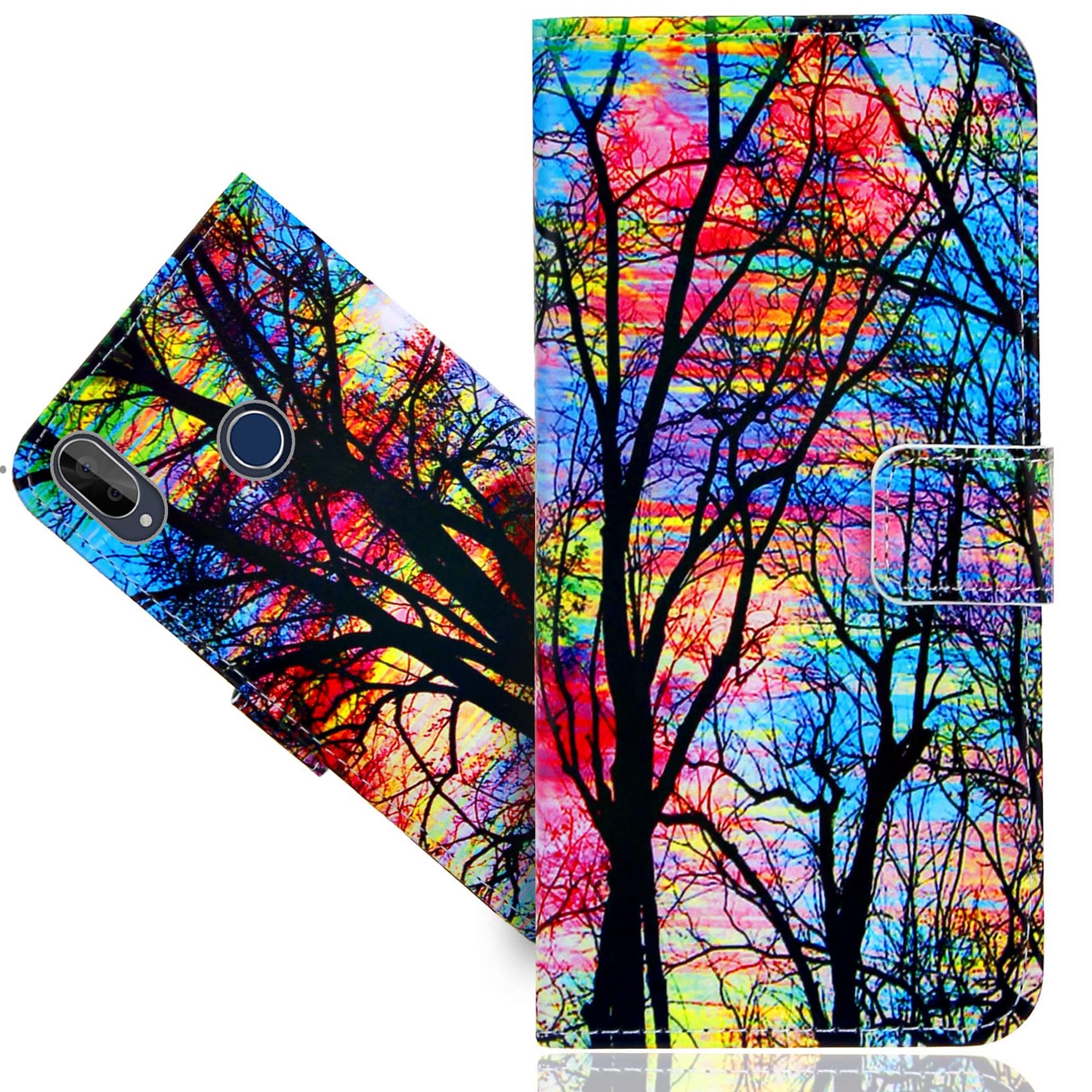 SHIYENA Cover compatibile con Cubot R15 / R15 Pro, Pelle PU Portafoglio