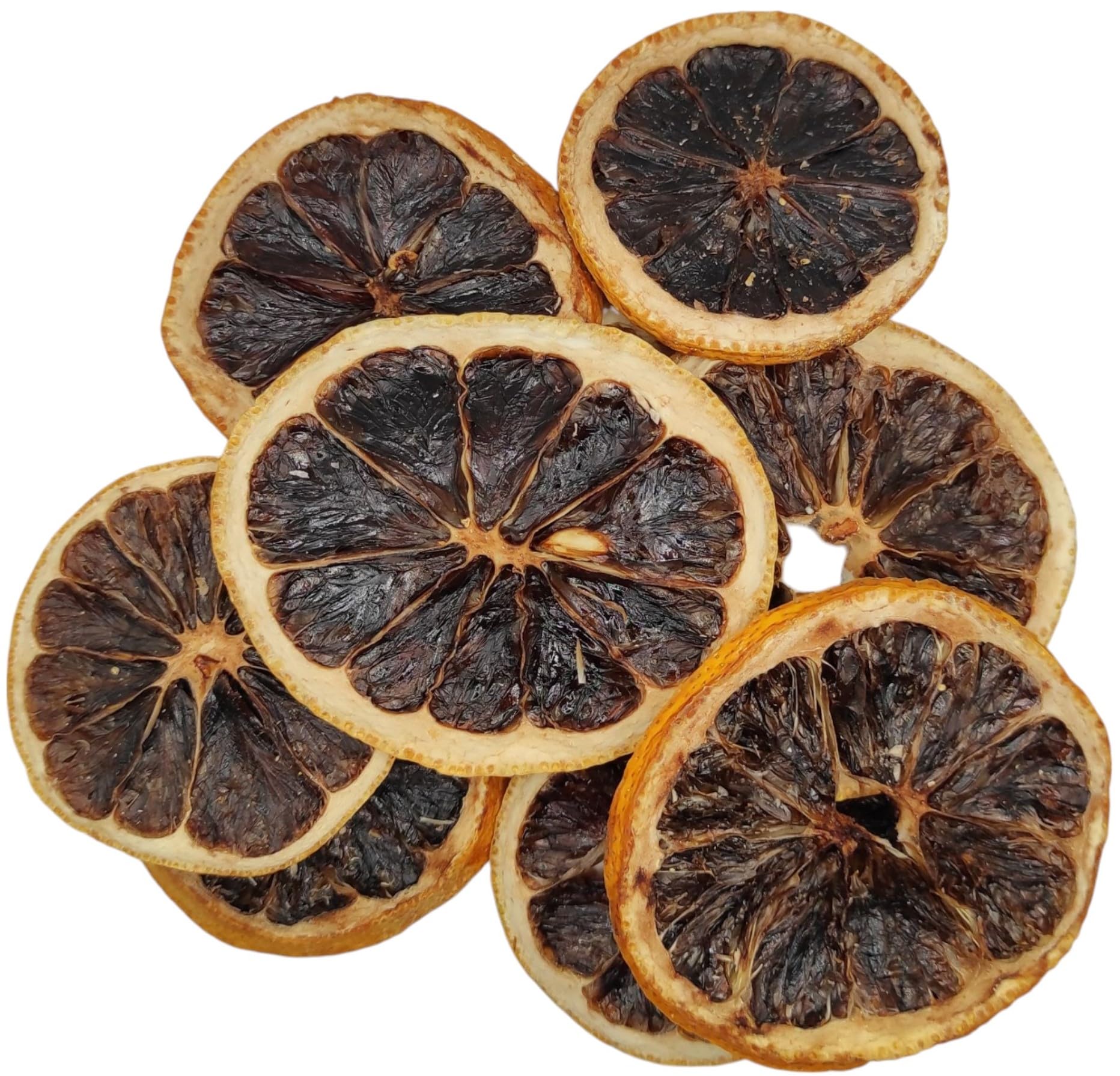 Rodajas De Limón Enteras Comestibles Griegas Secas 40g - 1.95Kg Grado A (1950 gramos)