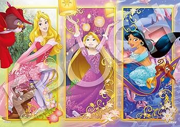 ディズニープリンセス等ジグソーパズル完成品フレ―ム入り ８種類まとめ売り ten0582393057.jpg