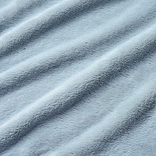 Miniatura 7 de Manta Berkshire Primalush para vestir, capa acogedora con bolsillos de felpa para adultos y adolescentes, Hazy Sky