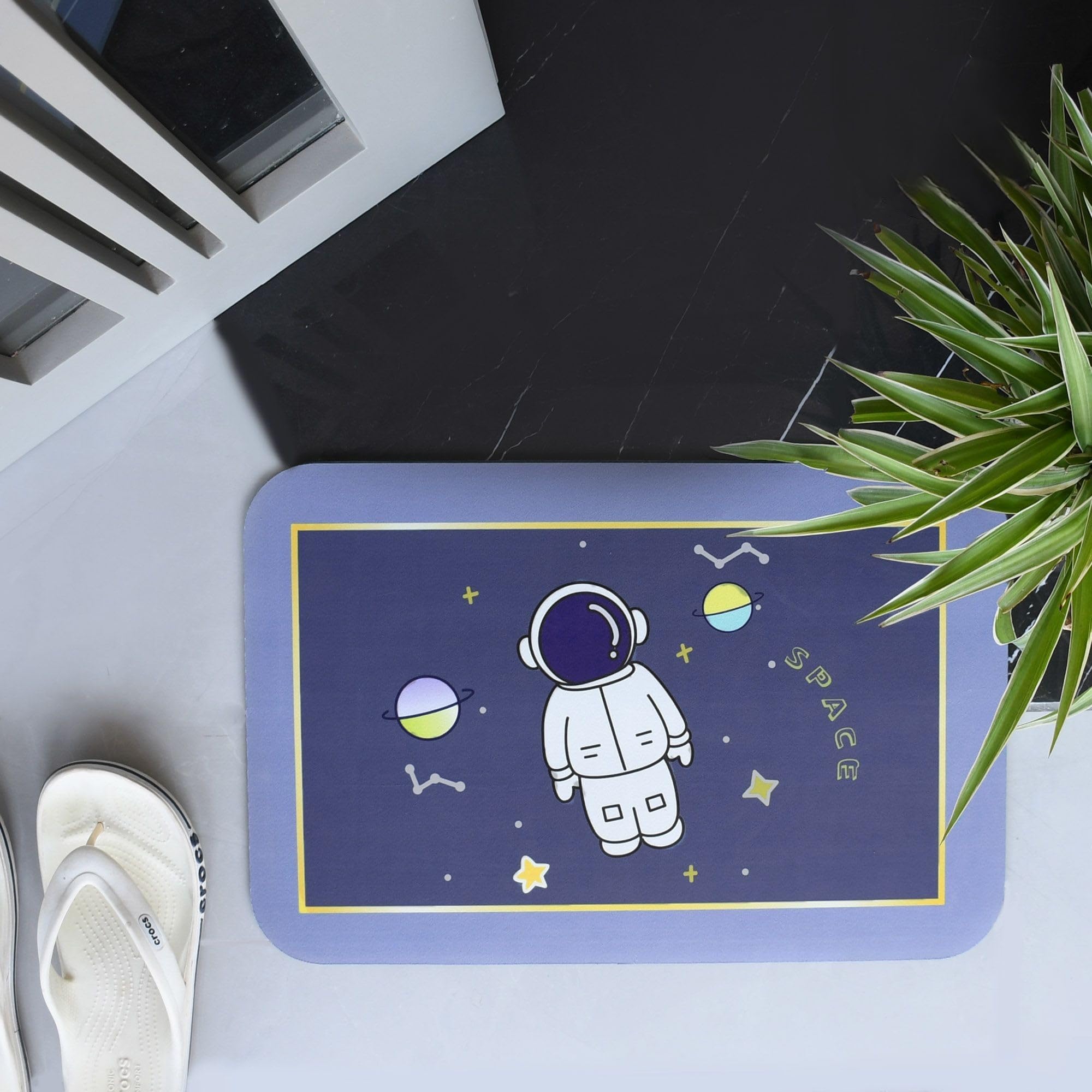 THE LITTLE LOOKERS Bathroom Mat for Kids Room/Bathroom Carpet/Anti-Slip Bathroom Mat for Kids/Doormats for Baby Room, Washable & Non-Slip (Grey)-image-33