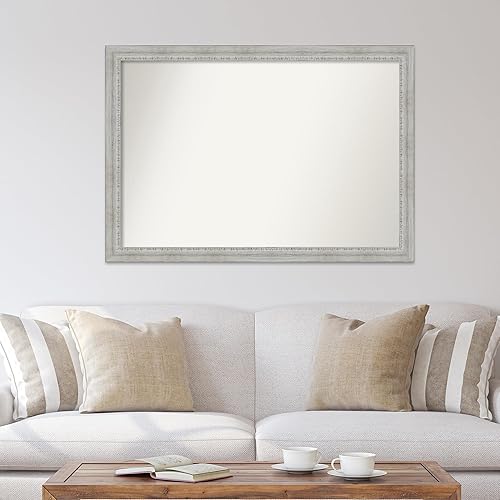 Miniatura 4 de Amanti Art Espejo personalizado, espejo de baño rústico lavado, espejo de pared o espejo de tocador de baño sobre el fregadero (35.5 x 50.5