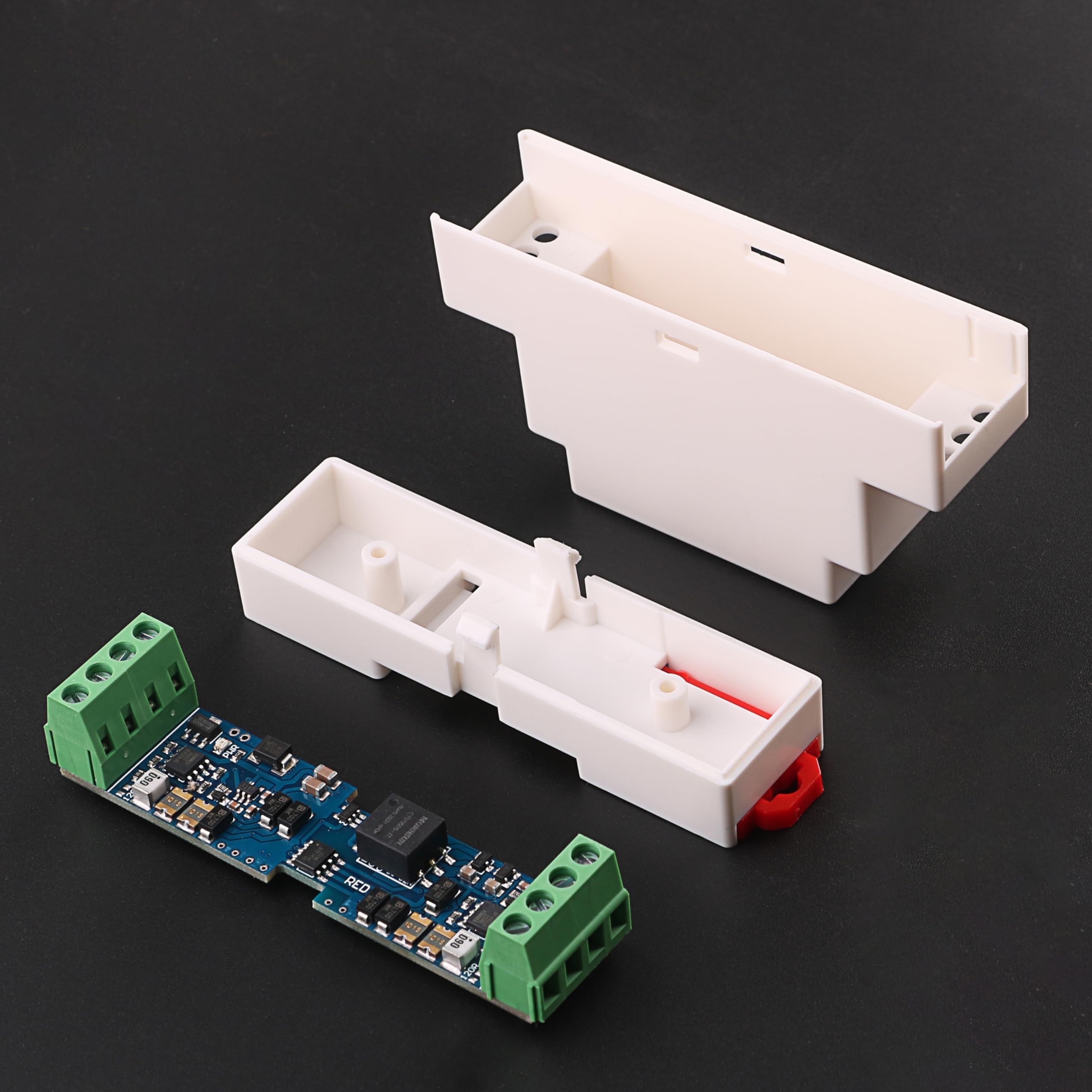 RS485 Repeater Sharer Distributor Hub RS485 Signal Extension Amplification Photoelectric Isolation Anti-Interference (512Kbps)