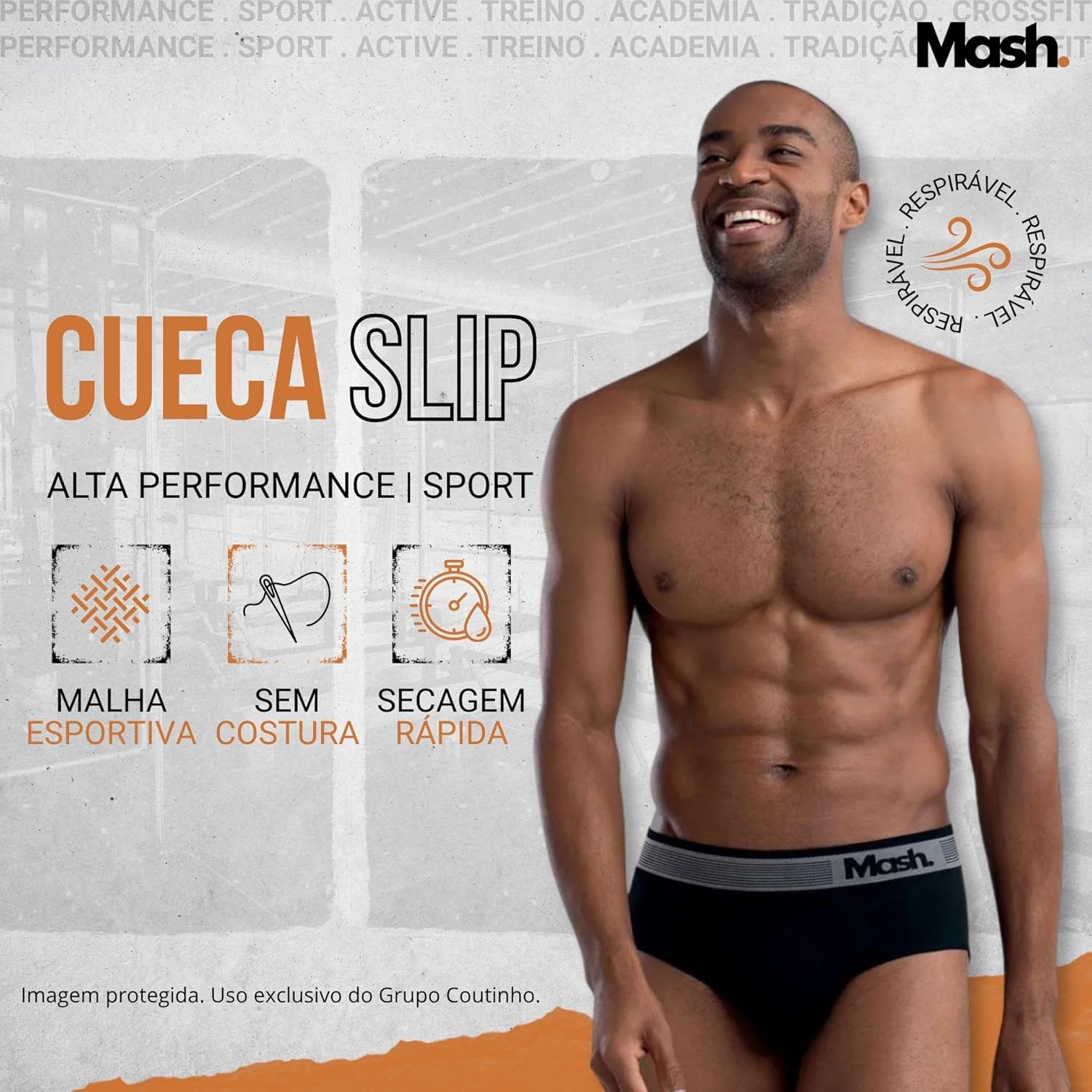 Cueca Slip Mash Sem Costura Microfibra Poliamida Toque Gelado Masculina em promoção! Veja a oferta e mais achadinhos de Moda íntima 2 Hoje é o melhor dia para comprar Cueca Slip Mash Sem Costura Microfibra Poliamida Toque Gelado Masculina com aquele preço maroto! Promoção! Aproveite a oferta! 2