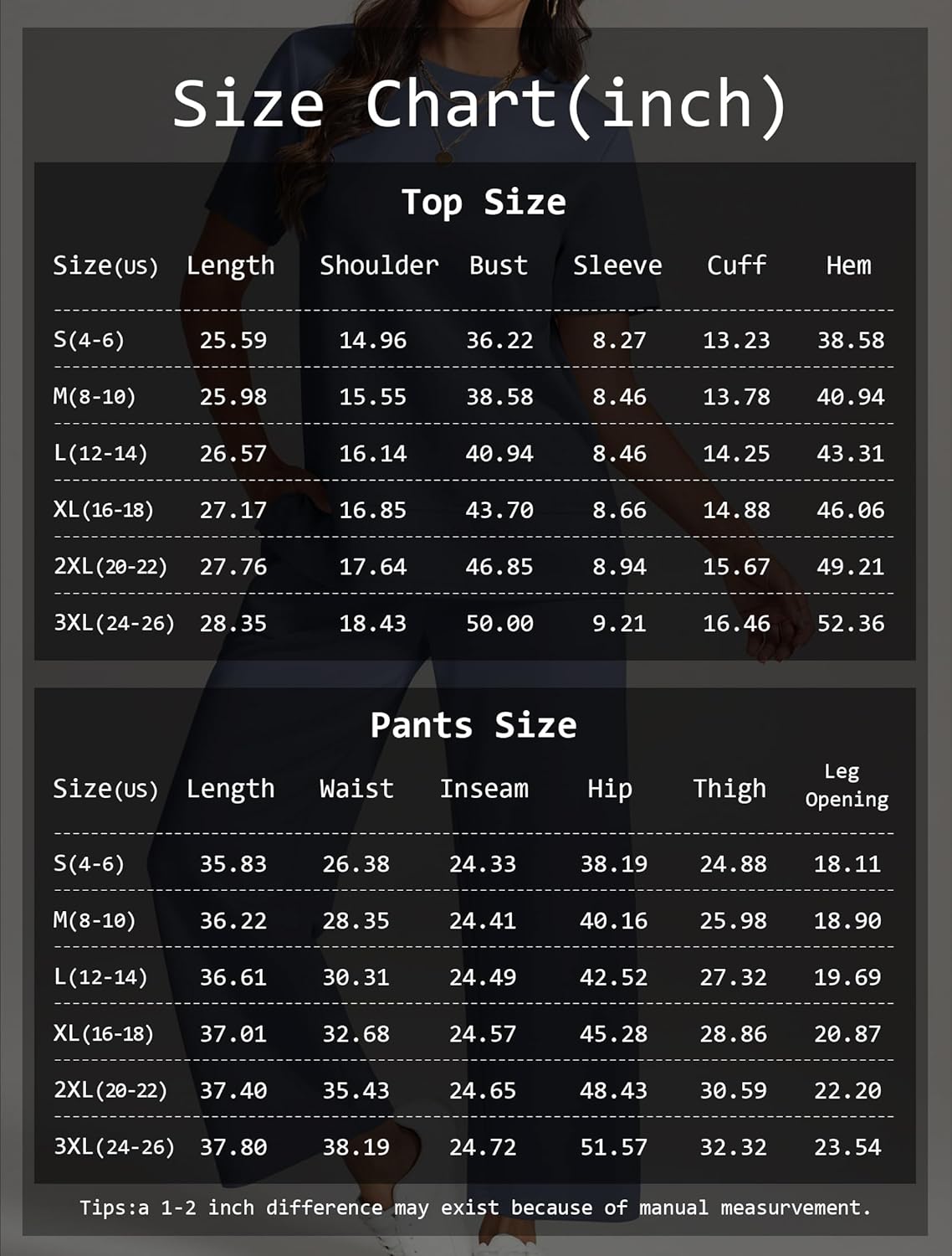 ATHMILE Womens 2 Piece Lounge Set Fashion Travel Outfits Summer Beach Vacation Tracksuit Comfy Wide Leg Airport Loungewear - Image 6