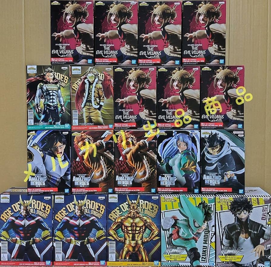Amazon.co.jp: ヒロアカ フィギュア 19点セット まとめ売り : おもちゃ