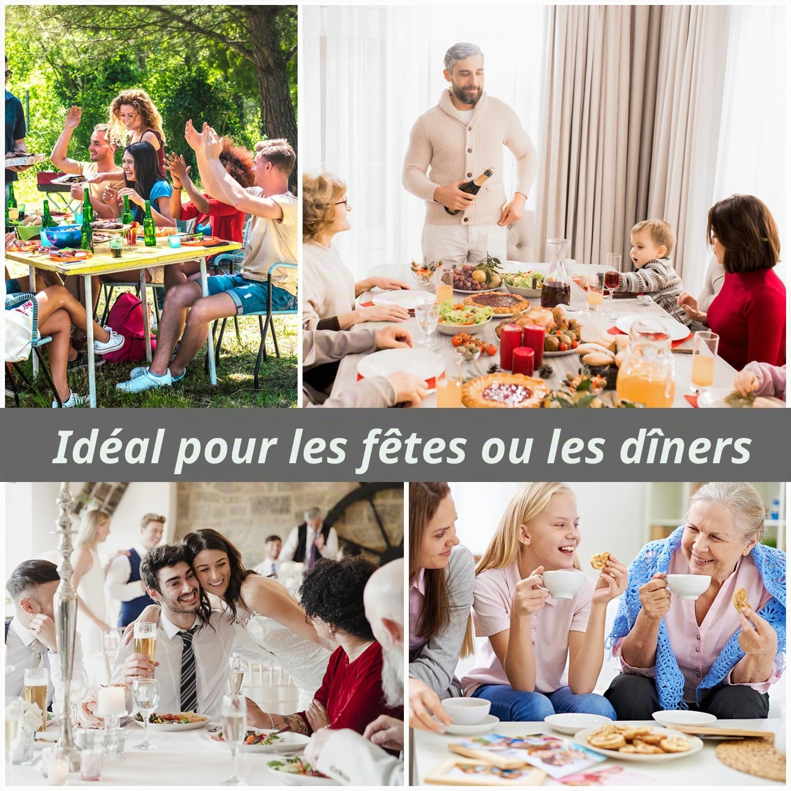 1 Ensemble Cloche à Gâteaux Transparent avec Plateau, Porte Gateau sur Pied, Présentoir à Gâteau Multifonction, Plat à Gâteau de 30 CM Hauteur 16,5 CM, pour Gâteau à la Crème Dessert Salade