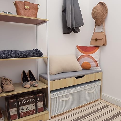 Miniatura 7 de GRANNY SAYS Paquete de 1 paquete de contenedores de almacenamiento rectangulares extragrandes y 2 contenedores de almacenamiento para armario