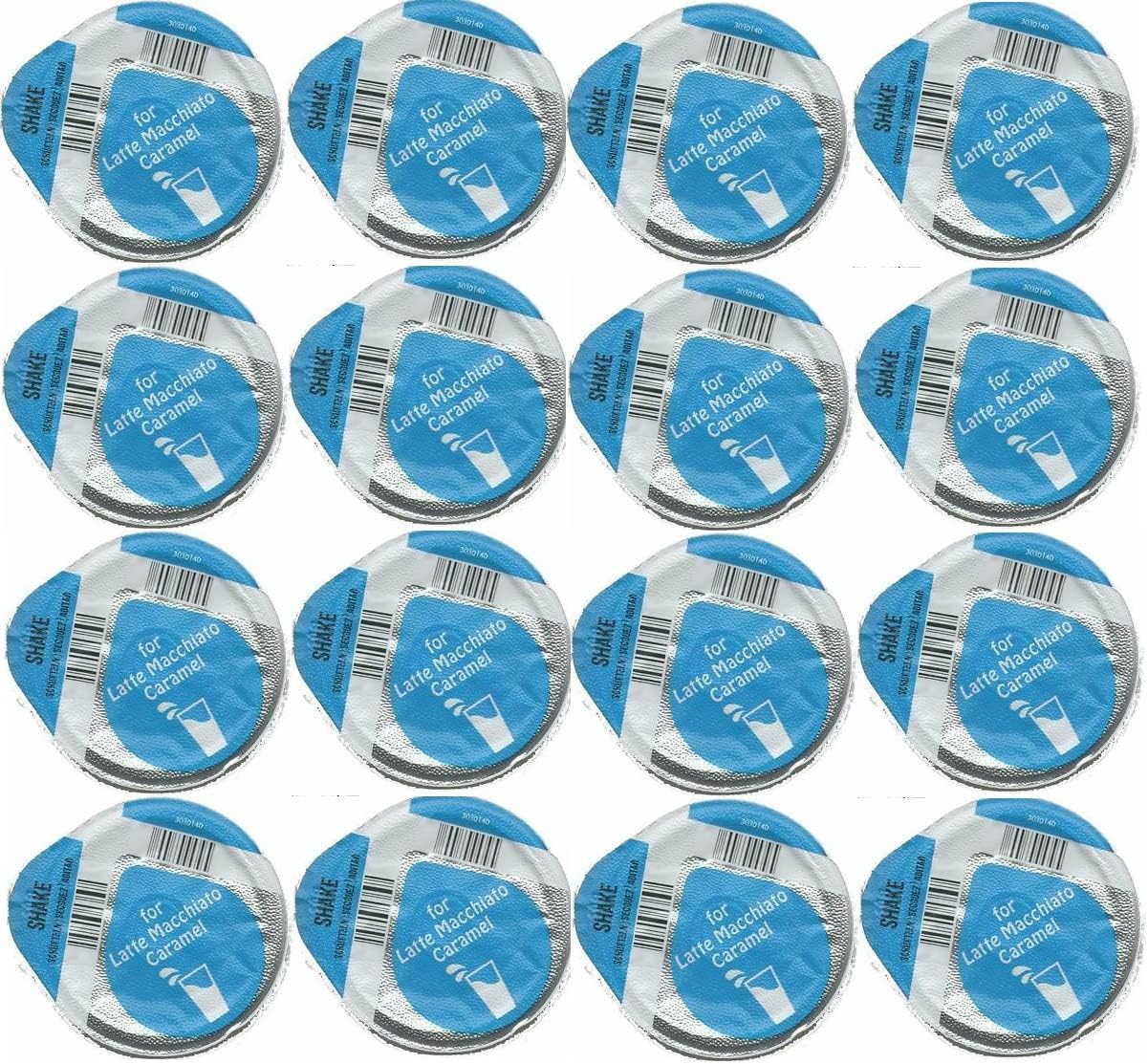 Tassimo Latte Caramel Macchiato Creamer Milk TDiscs ONLY, (NO COFFEE