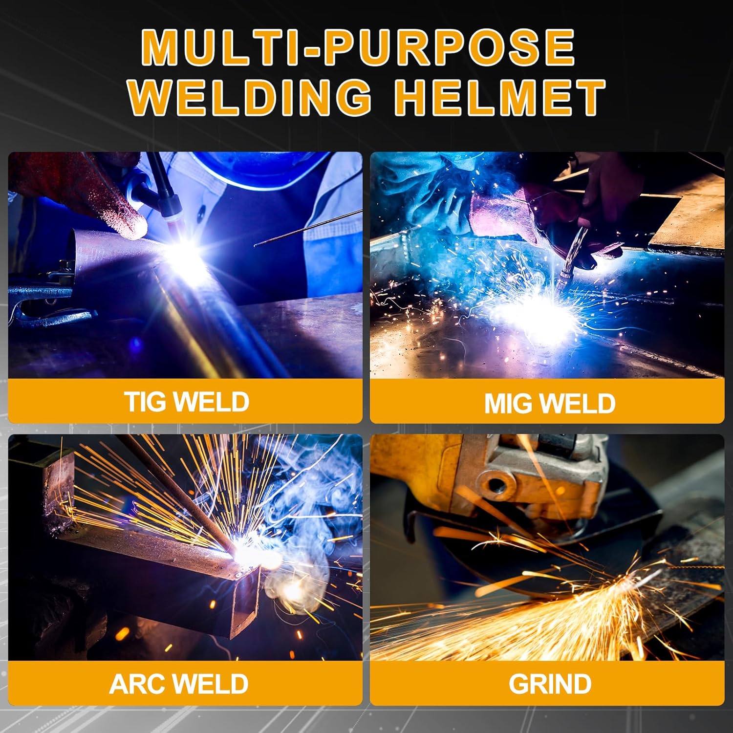 A Versatile Welding Helmet for Multiple Applications