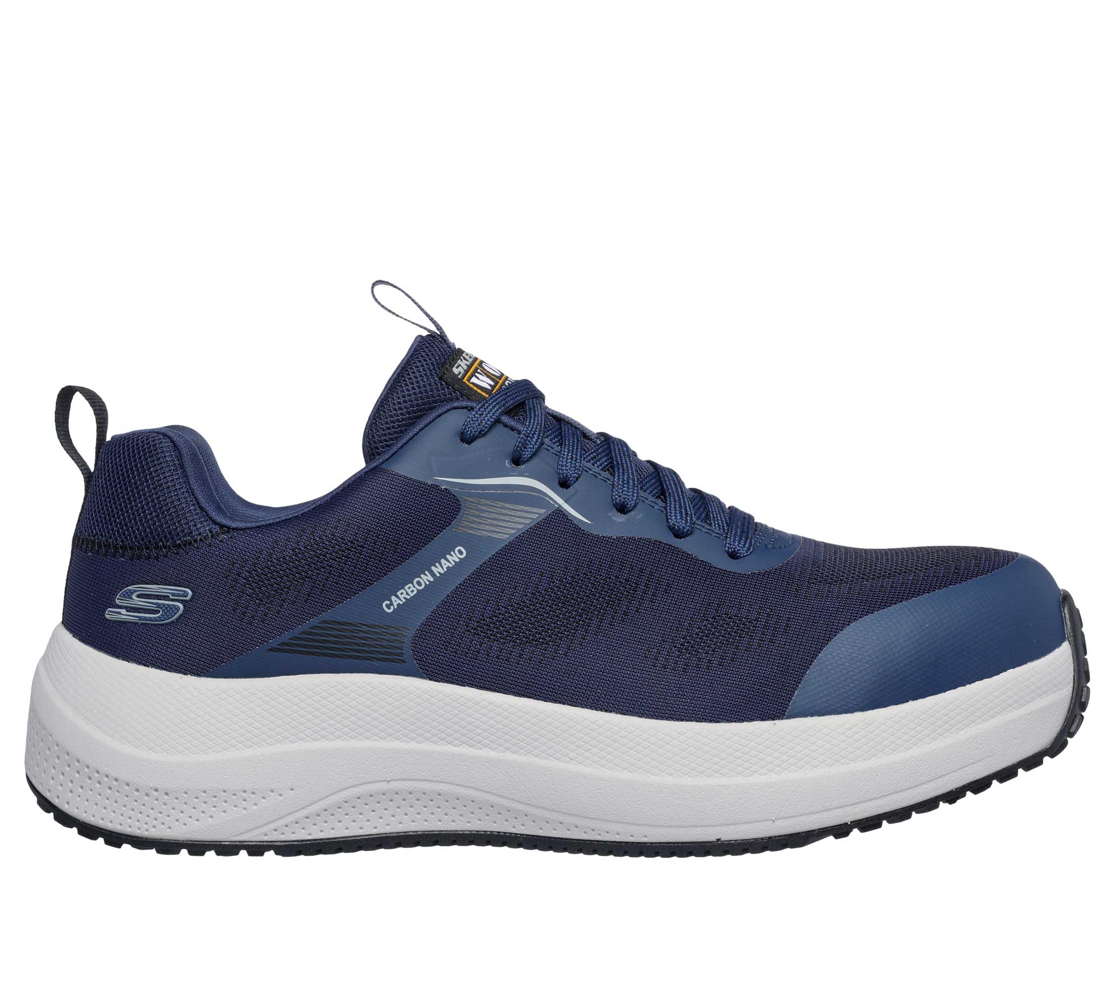 Skechers Transporter LITE Sicherheitsschuhe Herren S3L ESD Carbon Nano Toe, leicht atmungsaktiv, rutschfest durchtrittsicher EN ISO 20345:2022+A1:2024