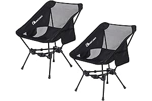 MOON LENCE KingCamp Folding Chair Camping Chair Lightweight for Adults