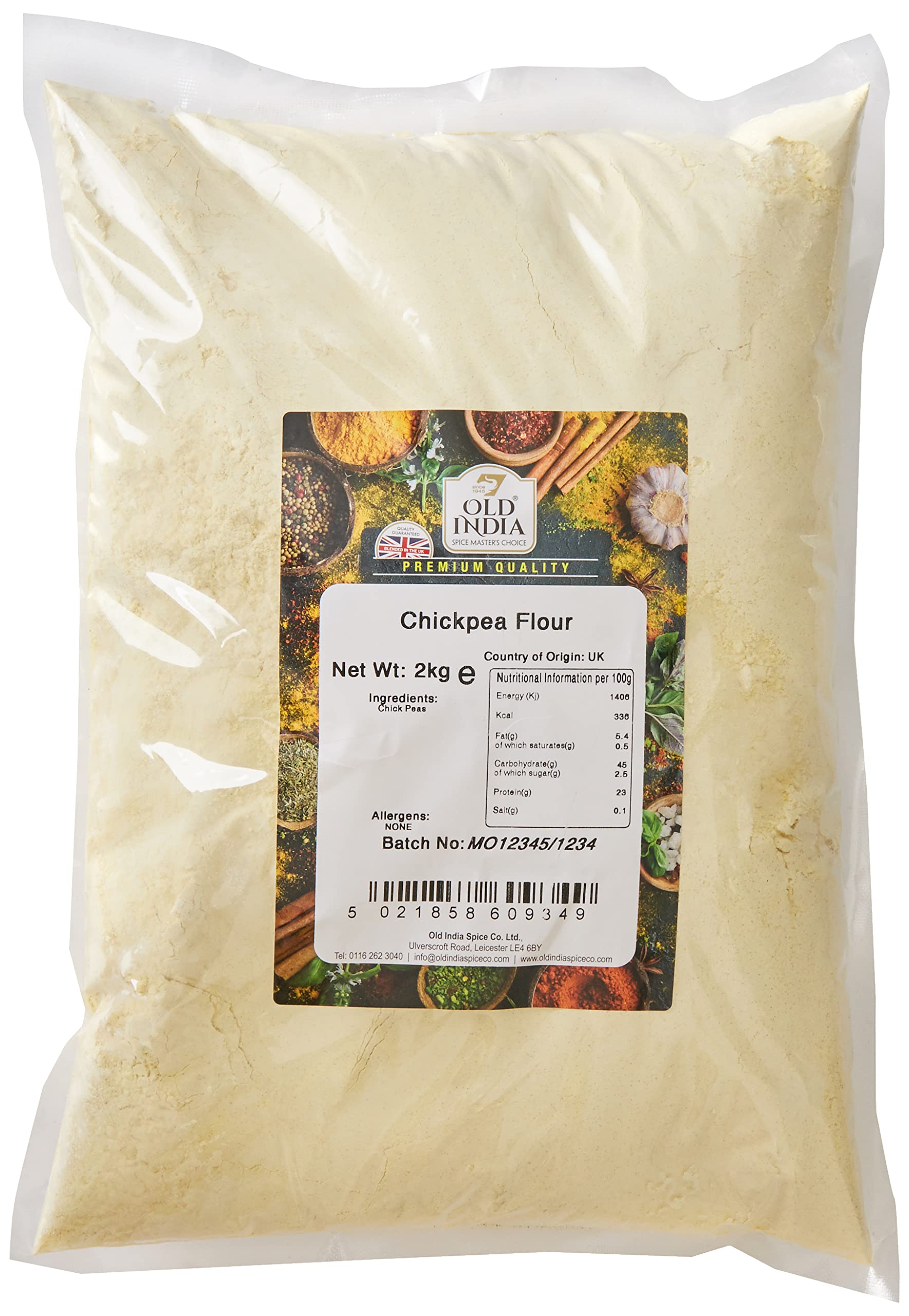 Old India Chickpea Flour 2kg