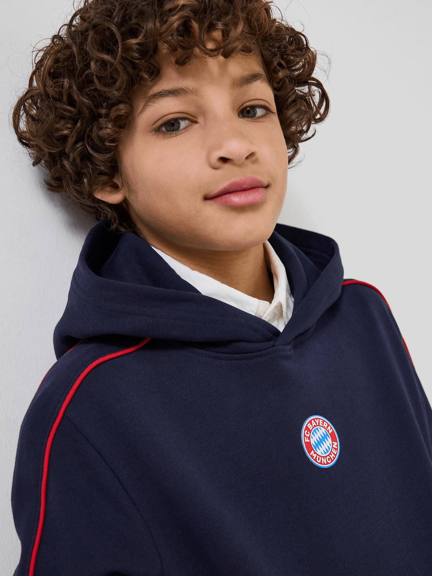 FC Bayern München | Hoodie Essentials | Kinder | Navy