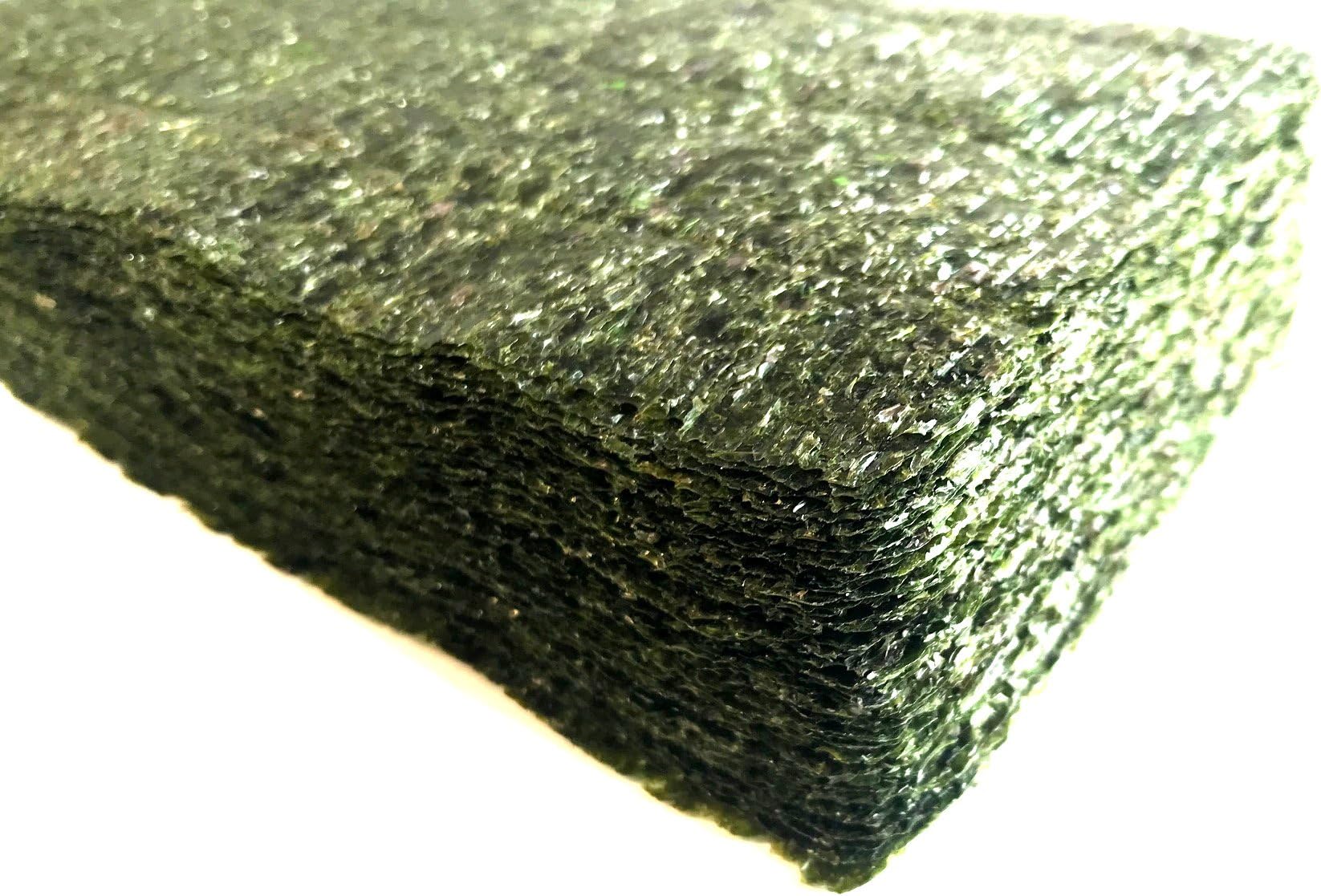 Green Seaweed for Fish- 50 Sheets (2.50 oz) for Marine & Freshwater Animals