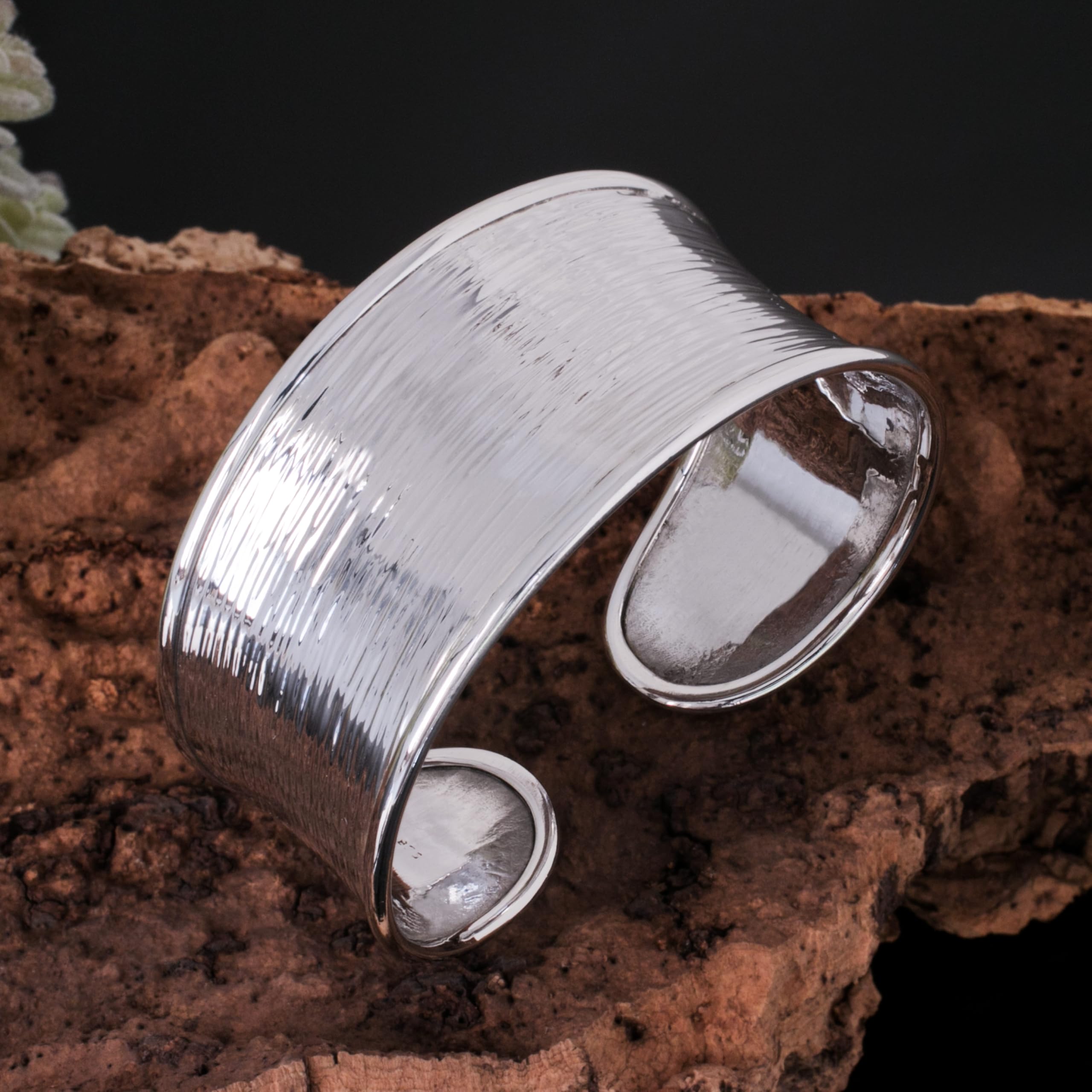 Fly Style Armreif aus 925 Sterling Silber - - Elegant Armband - Silber Schmuck - Minimalistisch und Modern Damen Armspange