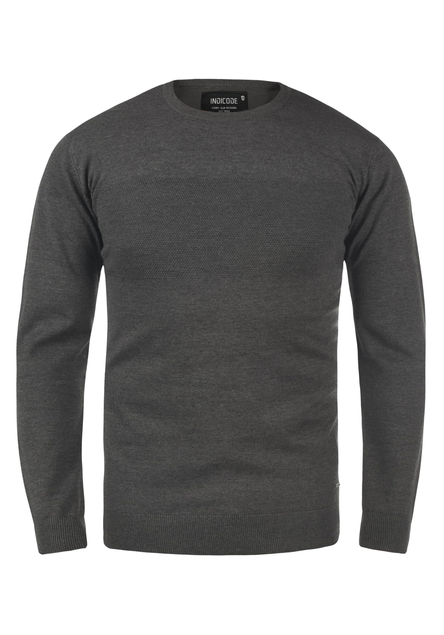 Indicode IDErnesto Herren Strickpullover Feinstrick Pullover