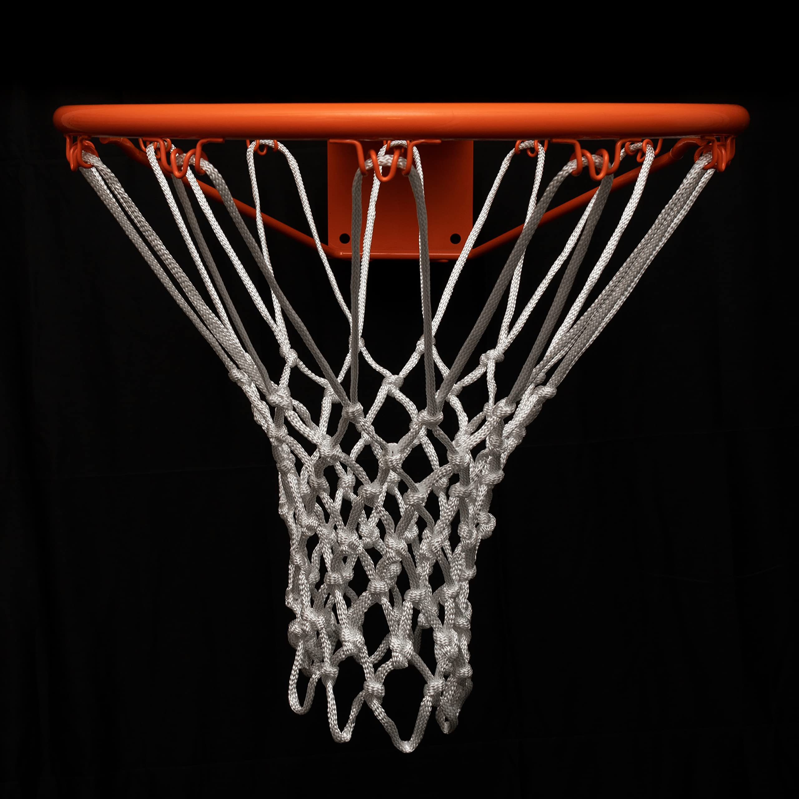 Retina da Basket Professionale, Rete Canestro Basket, Anti-Sfilacciamento, Grandezza Regolamentare, in Nylon HT, per Canestri Standard, Ultra Resistente, 300gr