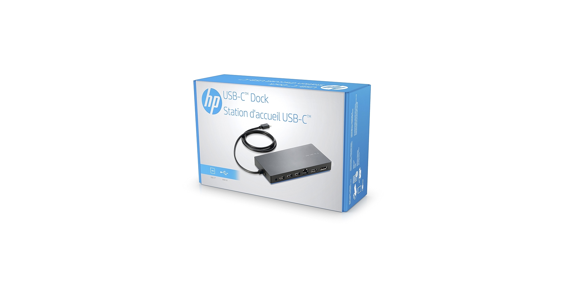 HP Y0K80AA#ABA Dock for USB-A/C Laptops (USB-A/C to HDMI, DisplayPort, USB-C, USB-A and Ethernet), Y0K80AA#ABA HP Y0K80AA#ABA Dock for USB-A/C Laptops (USB-A/C to HDMI, DisplayPort, USB-C, USB-A and Ethernet), Y0K80AA#ABA