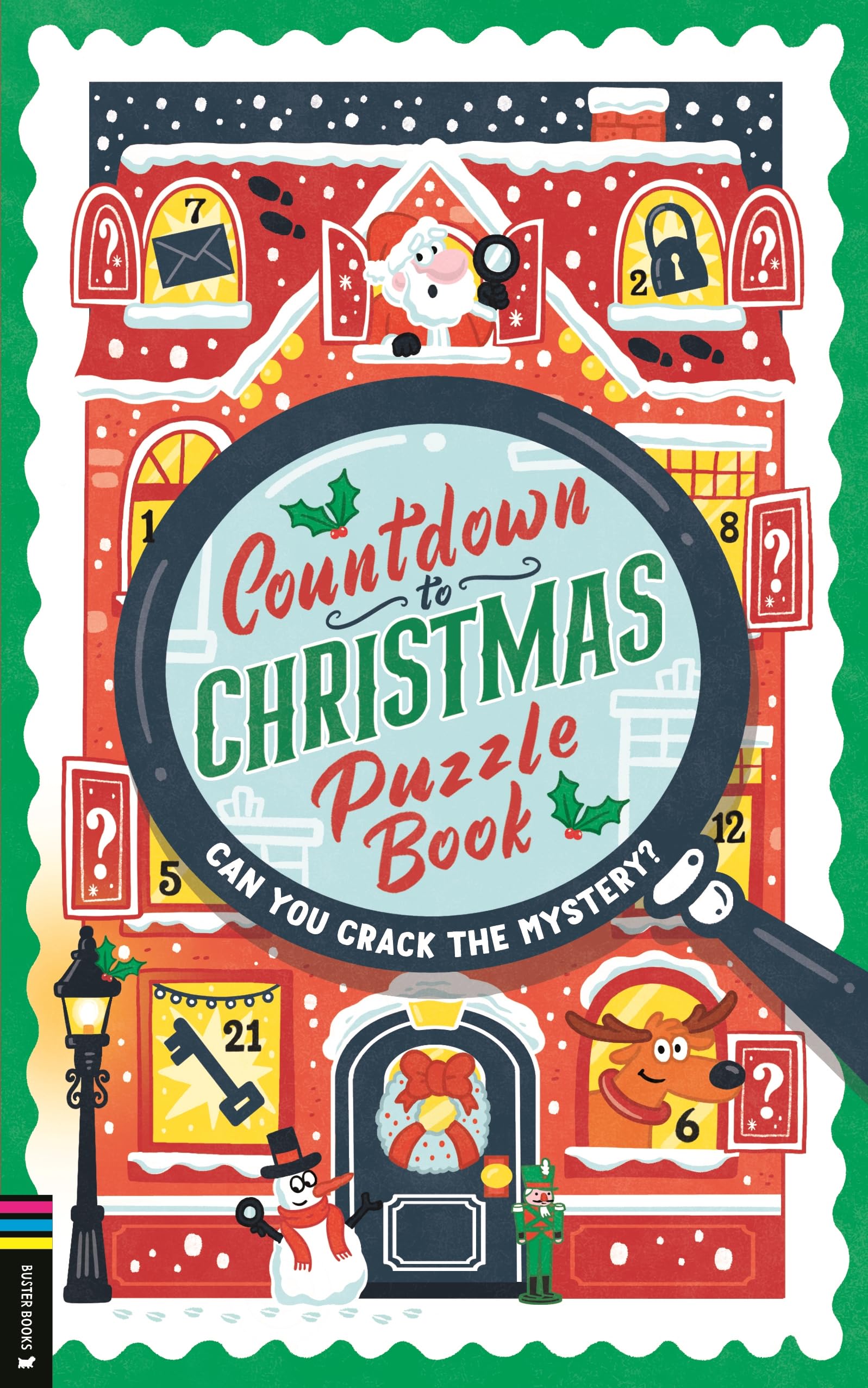 Countdown to Christmas Puzzle Book: Can You Crack the Mystery?