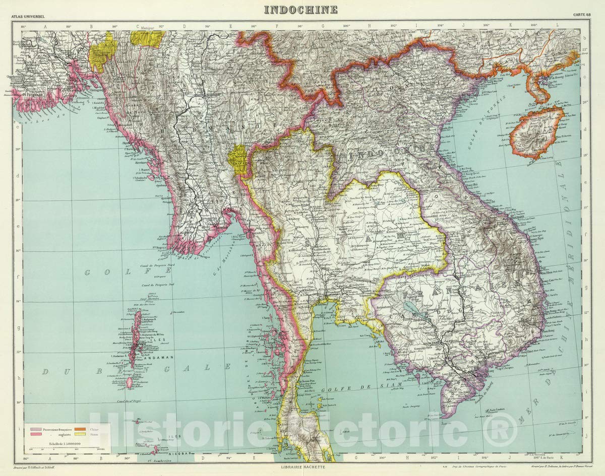 Indochina War Map
