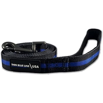 thin blue line dog harness